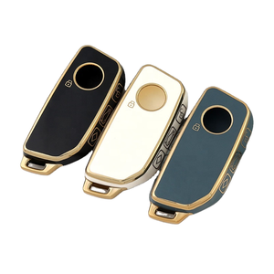 Funda Protectora para <span class=keywords><strong>Llave</strong></span> de Auto YHC Premium de TPU Suave Estilo Ejecutivo con 4 Botones para <span class=keywords><strong>BMW</strong></span> <span class=keywords><strong>Serie</strong></span> 740i/760i/X1/X5/X6/X7/XM/IX/IX3/I5/I7 - Product Image 2