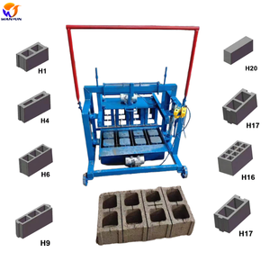 Đẩy trực tiếp máy làm gạch di động + máy để làm gạch ép + Hướng dẫn sử dụng máy làm gạch lồng vào nhau - Product Image 6