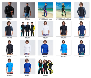 Stock di Articoli di Vendita Al Dettaglio di Alta Qualità di Vendita Calda Blu Maniche Lunghe Rash Guards Surf Shirt Nuoto <span class=keywords><strong>Diving</strong></span> Wear - Product Image 6