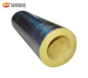 Material de Lana de Vidrio Aislante Térmico para Tuberías de Aire Acondicionado - Product Image 4