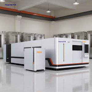 Machine de découpe laser à <span class=keywords><strong>fibre</strong></span> <span class=keywords><strong>optique</strong></span> CNC pour l'élimination de la poussière, pour tôles, avec détection automatique des bords et refroidissement par eau, vitesse de coupe 200 m/min - Product Image 1