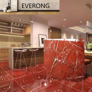 Azulejo de Piedra de Italia Rojo Blanco Crema Rosa <span class=keywords><strong>Alicante</strong></span> Verona, Azulejo de Piso Burdeos Pulido, Mármol Rosa Té y Rosa - Product Image 2