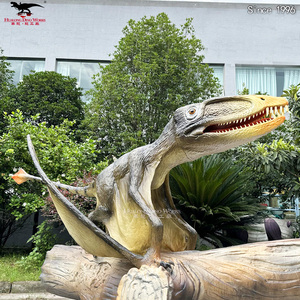 Dinosaurio Robot Animado de Tamaño Real para Parques Temáticos con Nido, Dinosaurio Robot Fantástico para Museos - Product Image 4