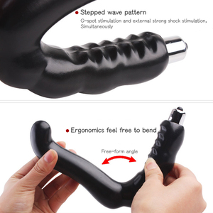 Chinese Hoge Kwaliteit Elektronische Prostaat Massager Kogel Vibrerende Anale Stimuleren Butt Plug Masturbator Voor Mannen - Product Image 4