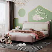 Modernes Einzel-Stauraumbett aus Massivholz für Kinder, Schlafzimmermöbel für Kleinkinder, für Hotels, Wohnzimmer, Großhandel ab Werk