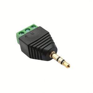 3.5mm âm thanh jack vít thiết bị đầu cuối Stereo âm thanh kết nối miễn phí hàn 3.5mm 1/8 inch cắm nam Pin 3.5mm âm thanh jack cắm thiết bị đầu cuối - Product Image 3