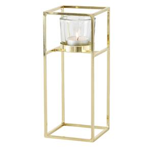 Hot Selling Golden <b>Tea</b> <b>Light</b> <b>Candle</b> Holder with Glass Votive for Home Decor High Quality Metal Hurricane <b>Candle</b> Stands - Product Image 2