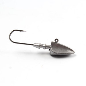 Palmer 5G-21g cabezas de plantilla de pesca sin pintar señuelo de lubina a rayas anzuelos de cabeza de plantilla de plomo anzuelos de pesca anzuelos de gusano - Product Image 5