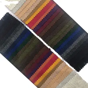 Tissu en laine léger classique plaine 50 laine toutes saisons flanelle 380g/m250gsm 11 tissu en laine de veste en laine tissé pour vêtements