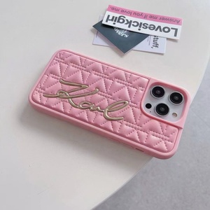 Funda de teléfono con letras en inglés de diseñador de marca Tide para iPhone 11 12 13 14 15 16 Promax 16E fundas móviles anticaída esmeriladas - Product Image 6