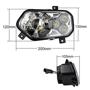 Usine <span class=keywords><strong>prix</strong></span> vente chaude ATV Accessoires led phare pour polaris <span class=keywords><strong>RZR</strong></span> 800/900 XP ATV UTV RZR900 - Product Image 2