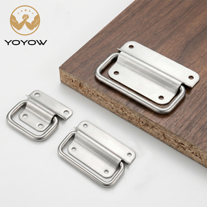 Solid Stainless Steel Lifting <b>Ring</b> Handle Unsprung Foldable Design For Air Box Lithium <b>Battery</b> Flight Case Accessories - Product Image 1
