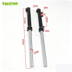 Fourche avant de 630 mm avec collier de potence et rehausseur de <span class=keywords><strong>guidon</strong></span> pour kit de suspension de <span class=keywords><strong>moto</strong></span> tout-terrain Apollo SSR 110cc 125cc - Product Image 2