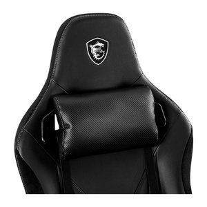 Nouveau MSI MAG CH130 X Chaise de jeu noire en cuir PVC - Product Image 5