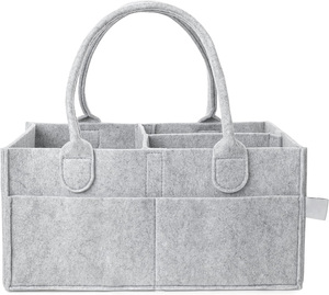 <span class=keywords><strong>Borsa</strong></span> Tote per pannolini in <span class=keywords><strong>feltro</strong></span> per bambini organizzatore di Caddy per auto - Product Image 1
