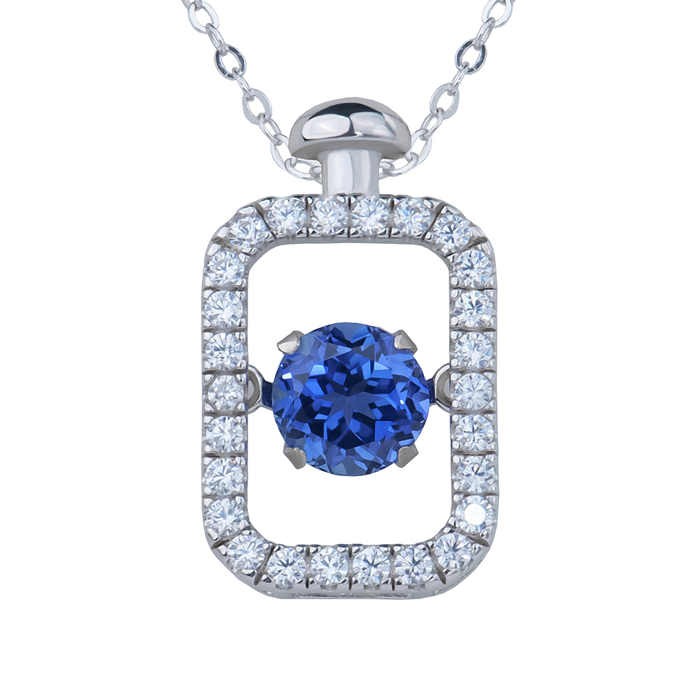 sapphite dancing pendant