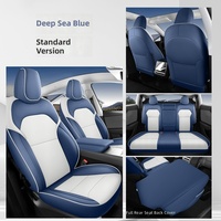 Housses de siège de voiture en cuir Nappa, ensemble complet, ajustement universel pour Tesla Model 3 Highland & Model Y Juniper 2016-2026