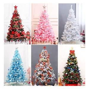 High Quality 6ft 7ft 12ft Artificial Snow Flocked White Christmas <strong>Trees</strong> Standing <strong>Base</strong> for Indoor Home Decor - Product Image 2