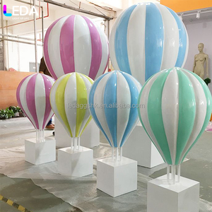 LEDA Wedding Party <b>Decor</b> Children's Style Custom Size Colored Fiberglass Hot Air <b>Balloon</b> - Product Image 4