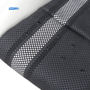 Sièges de course automobile en fibre de carbone OEM pour Porsche Panamera 970 971 976 avec broderie et logo estampé à chaud - Product Image 4