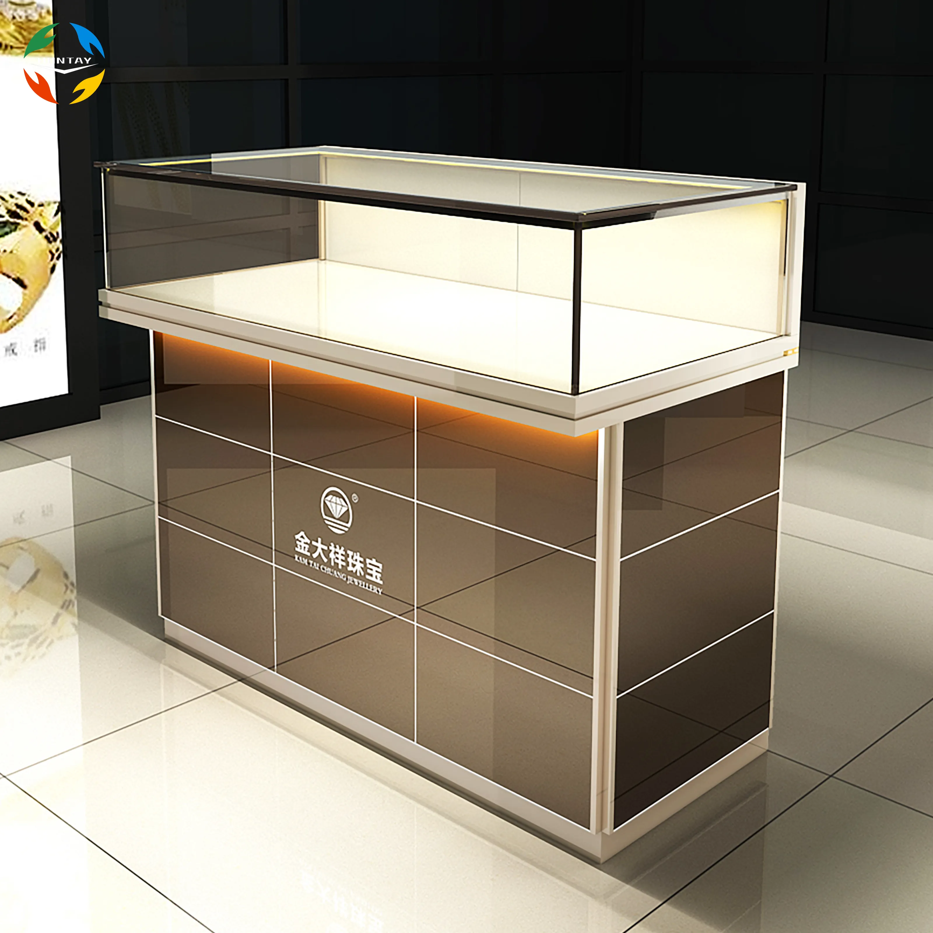 2020 New Arrival Table Display Case Jewelry Display Counter For Sale,Custom Jewelry Display Cabinet