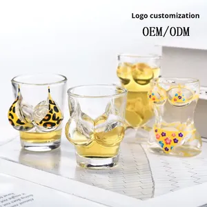 All'ingrosso stile classico delle donne della tazza creativa del reggiseno del corpo umano colpo di vetro del modello del Bikini dello spirito di vetro - Product Image 2