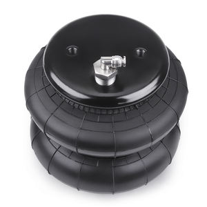 Suspension <span class=keywords><strong>avant</strong></span> de camion double suspension pneumatique à convolute ressort pneumatique <span class=keywords><strong>en</strong></span> caoutchouc 2e7x7 avec connecteur rapide à 1/2 fils à dents SS304 G - Product Image 5