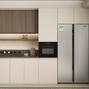 Petite armoire de cuisine intelligente, armoires de cuisine modernes en bois, rangement de cuisine moderne, placard - Product Image 2