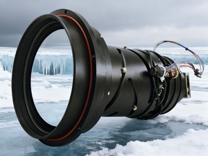 Objectif de caméra d'imagerie thermique infrarouge, longueur focale 75-300 mm, objectif à <span class=keywords><strong>zoom</strong></span> continu pour 384x288/640x512/1280x1024 pixels f1.0 - Product Image 2