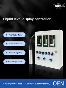 Boîtier de contrôle de niveau de liquide, contrôleur automatique de niveau d'eau avec alarme sonore et lumineuse RS485 PID pour réservoir d'eau et système de pompage - Product Image 2