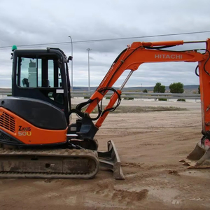 Mini pelle Hitachi ZAXIS55 du Japon avec le pouce Hitachi ZX55 d'occasion Hitachi ZX50 ZX55ZX120 Digger - Product Image 2