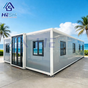 Casa Contenedor HeSHi 1126, Vivienda Modular Prefabricada Moderna, Unidad de Vivienda Rectangular, Exterior Gris - Product Image 3