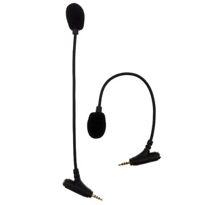 Microphone de <span class=keywords><strong>casque</strong></span> de jeu Lavalier à col de cygne en gros pour l'enregistrement de conférence de bureau pour l'enregistrement de vidéoconférence de jeu - Product Image 1