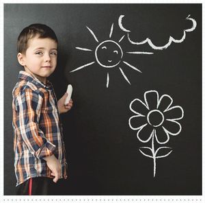 Pegatinas para Pizarra que se Pueden Borrar, para la Enseñanza de Niños, para Uso Doméstico, Papel Autoadhesivo Removible - Product Image 1