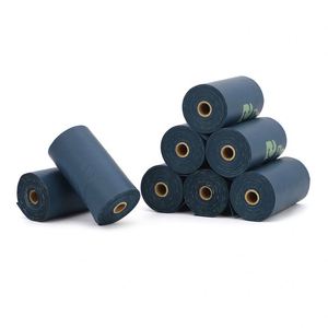 Factory PLA Resin Biodegradable <b>Compostable</b> Poop Dog Bag With Handles on a Roll Doggie Poop Bags <b>for</b> <b>Sale</b> Dog - Product Image 2