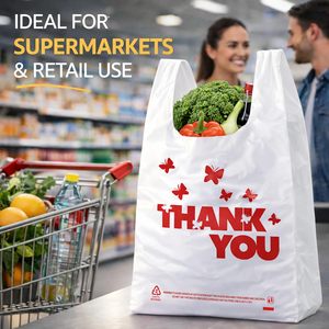 Black Trash Bags with Handles, Super Thick Plastic Rubbish Bags Suitable for Office, Picnic, Kitchen and Bulk Use - Product Image 6