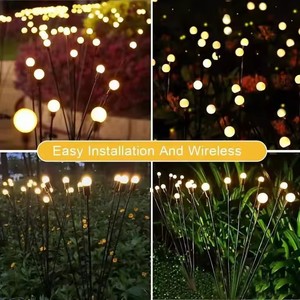 ソーラーホタルライト屋外ライトガーデンライト屋外防水6 Leds/8 Leds/10 Ledsガーデンデコレーションライト - Product Image 3