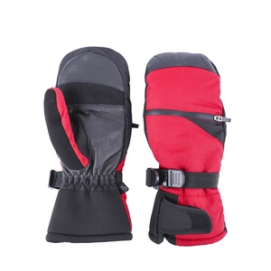 Gants de sports de plein air de haute qualité à bas prix OEM ODM acceptés gants de ski en peau de chèvre pour dames - Product Image 2