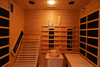 Sauna Uap Inframerah Mewah yang Menggabungkan Sauna Tradisional