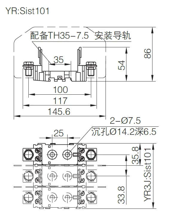 AC 50Hz gL-gG aM 퓨즈 박스 퓨즈 블록 CE nh 퓨즈 홀더