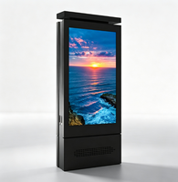 Afficheur numérique sur pied VETO LCD 55 65 70 75 pouces pour intérieur, écran tactile Android, affichage publicitaire