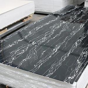 2025 Venta caliente interior UV mármol hoja PVC pared <span class=keywords><strong>Panal</strong></span> azulejos para decoración de pared - Product Image 2