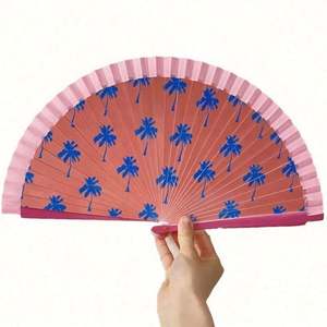 Abanico Plegable de Madera con Diseño Tradicional Chino, Abanico Personalizado con Impresión en Español - Product Image 2