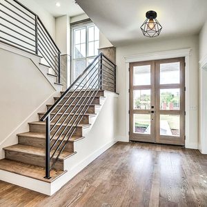 Vintage Trần Pendant Ánh Sáng Công Nghiệp Tuôn Ra Núi Lồng Pendant Treo Đèn Bóng Đen Kết Thúc Cho Nhà Bếp Hành Lang Lối Vào - Product Image 6