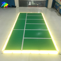 M SKY Fun Island Mini plataforma de suelo de ABS para interiores Máquina de juegos de luz LED que funciona con monedas Plataforma innovadora para paseos para niños