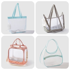 Solid Transparent Color Fashionable Breathable Portable Semicircle <b>Cat</b> Carrier <b>Backpack</b> Foldable Design for Pets - Product Image 1