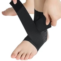 Attelle de cheville en Spandex et Nylon pour la récupération des entorses, la fixation et la rééducation, respirante, unisexe, protection des articulations sportives, soulagement de la douleur à la cheville