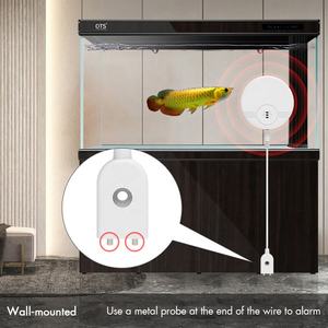 Vazamento de água sem fio Sensor vazamento de água 135 dB Volume Water Leak Alarm para Home Kitchen Toilet Floor Detector - Product Image 4