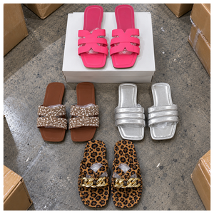 Ladies PU <b>Slippers</b> for Autumn Comfortable Soft Casual Style for Tropical Regions in Africa for <b>Summer</b> Spring - Product Image 1