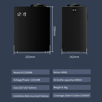 Diffuseur d'arômes électrique commercial grand format pour HVAC, en métal, 1000 ml, couverture 3100 m², pour huiles essentielles - Offre Spéciale